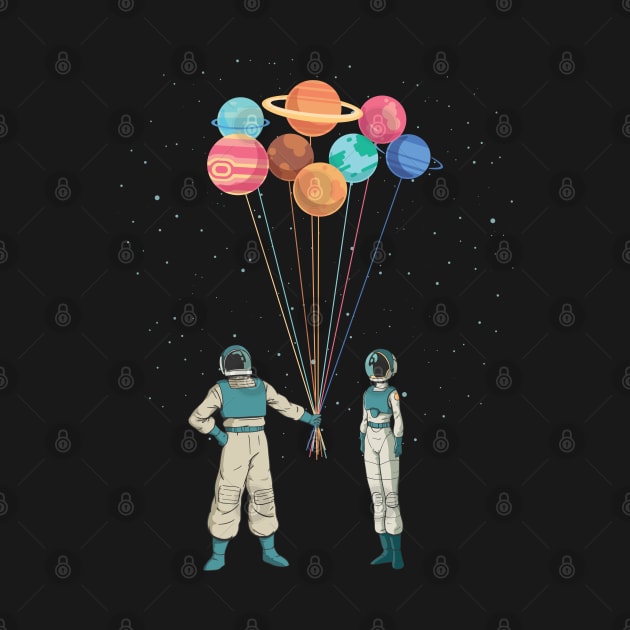 Planet Balloons Galaxy Just For You by origato