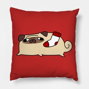 Sock Pug Pillow