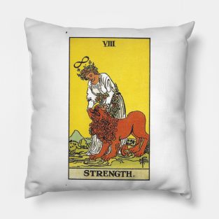 Strength Tarot Pillow