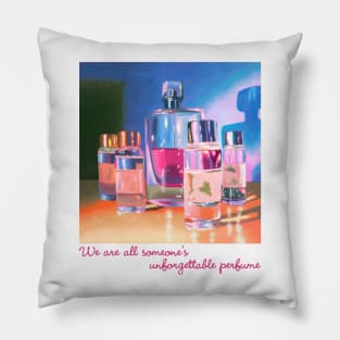 Perfume illustration Pillow