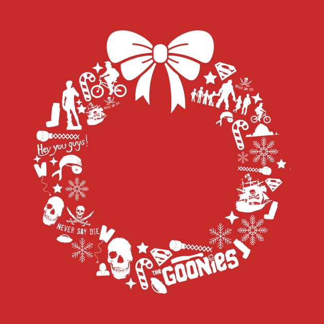 Goonies Christmas Wreath Pattern by Rebus28