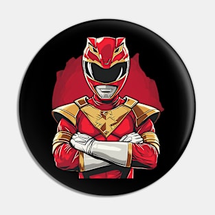 red ranger Pin