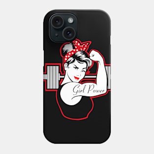 Barbell Chick Phone Case