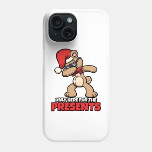 Dabbing Christmas Rabbit Phone Case