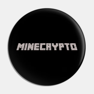 MINECRYPTO - Minecraft & Crypto Mashup Pin