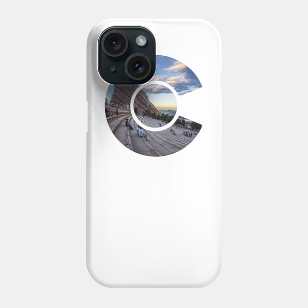 Colorado Red Rocks Amphitheater Phone Case by DeadBeatElite