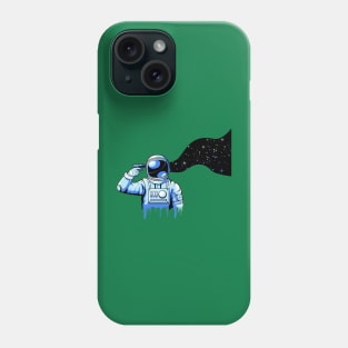 astronaut pressure gun Phone Case