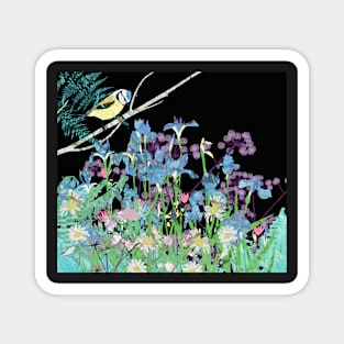 Black Lacquerware Secret Garden Magnet