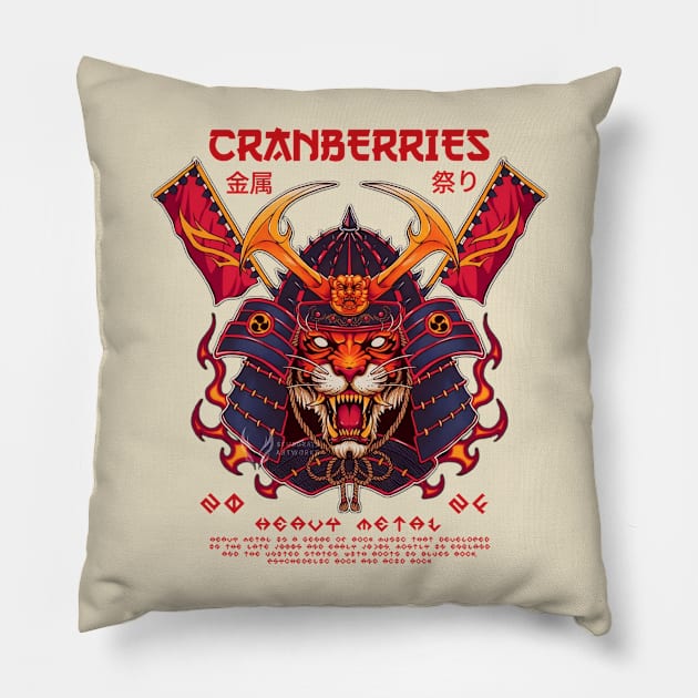 cranberries Pillow by enigma e.o