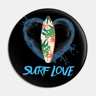 SURF LOVE Pin