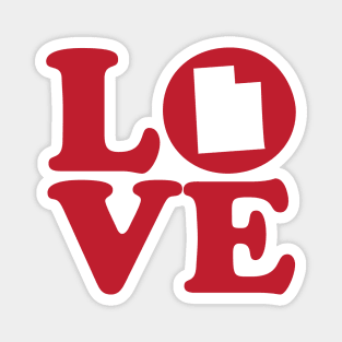 I Love Utah: Embrace the Heart of the Beehive State Magnet