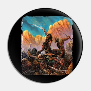 Black Colossus battle Pin