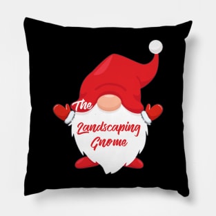 The Landscaping Gnome Matching Family Christmas Pajama Pillow