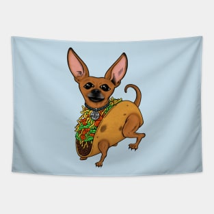 Taco Dog Tapestry
