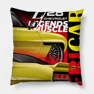 Camaro muscle car Pillow