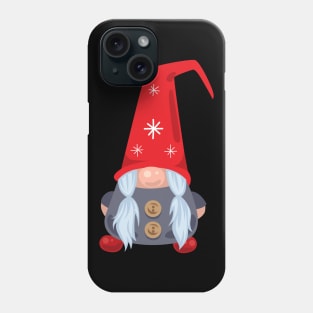 Scandinavian Gnome with buttons Phone Case