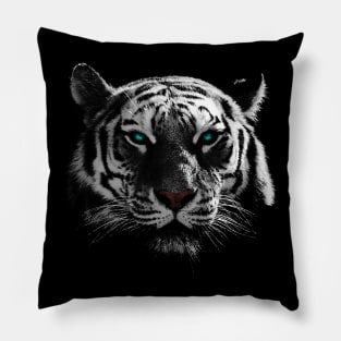 White Tiger Pillow