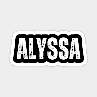 Alyssa Name Gift Birthday Holiday Anniversary Magnet