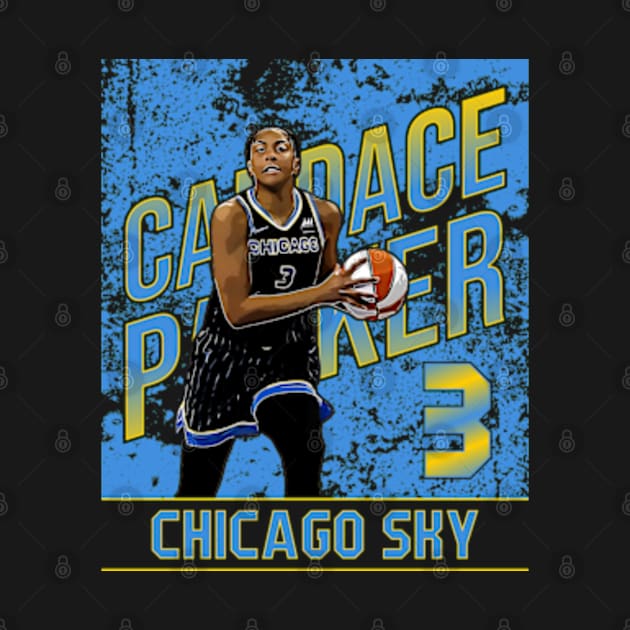 Candace parker || chicago sky || 3 by Aloenalone