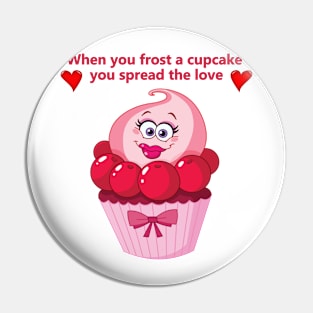 Frost a Cupcake Pin