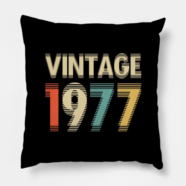 Vintage 1977 Pillow by DEWArt