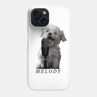 Melody a Singing Puppy Light Phone Case