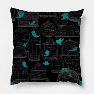 CHIRP CHIRP (dark) Pillow