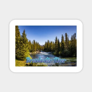 Broadwater River Cooke City Montana Magnet