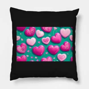 Valentine's Day Patterns XIX Pillow