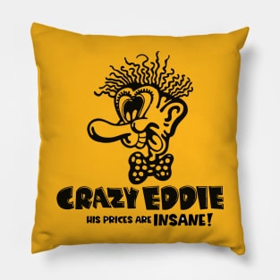 Crazy Eddie Pillow