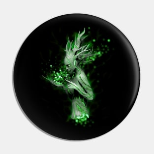 Spirit of the dead tree (green) Pin