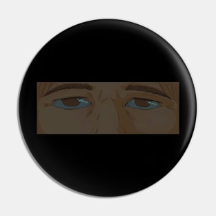 Solemn Eyes Pin