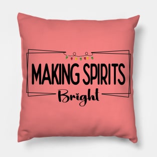 Making Spirits Bright Pillow