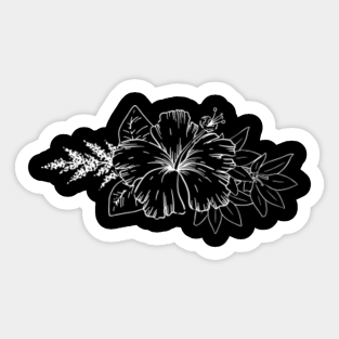 Aesthetic Flower Stickers Teepublic Decorate your laptops, water bottles, helmets, and cars. aesthetic flower stickers teepublic