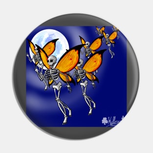 Ghost Fairies in the Sky Pin