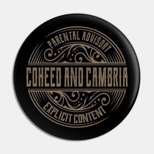 coheed and cambria vintage ornament Pin