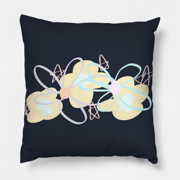 Pastel pattern Pillow by Lindseysdesigns