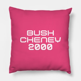 Bush Cheney 2000 - Y2K Vibes Pillow