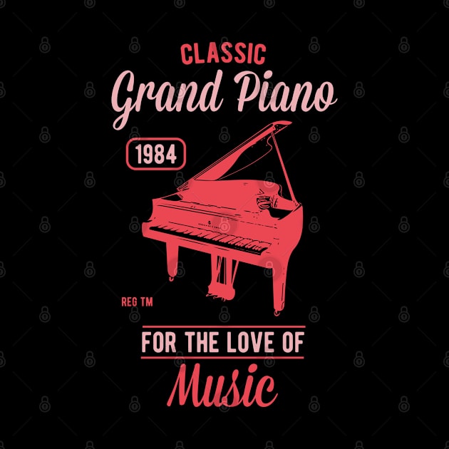 Classic Grand Piano by JakeRhodes