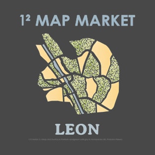 Leon Map - Pocket Size T-Shirt