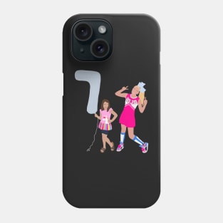 Brooklyn & Jojo Siwa! Sticker Phone Case