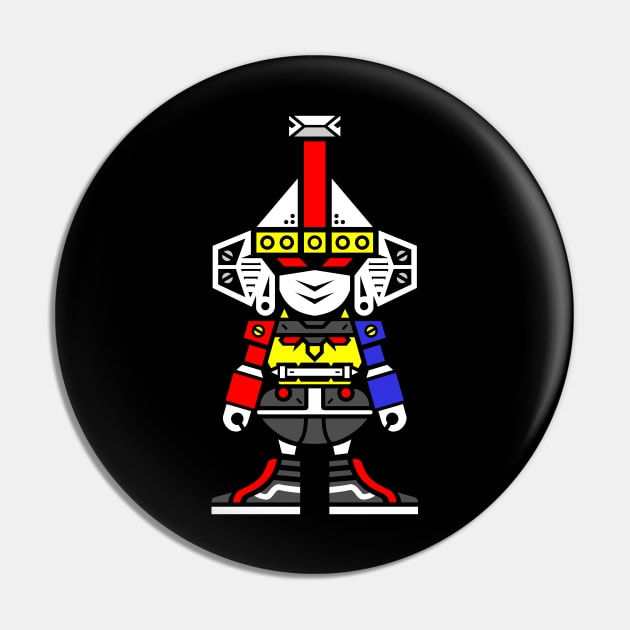 Chibi Ninja Megazord Pin by jayawardani