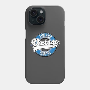 Tampere final vintage style logo Phone Case