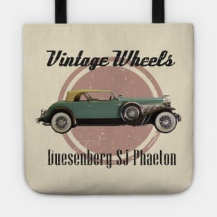 Vintage Wheels - Duesenberg SJ Phaeton Tote