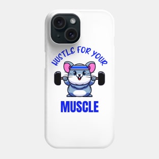 Mouse Workout Weight Training Funny Bodybuilder Phone Case