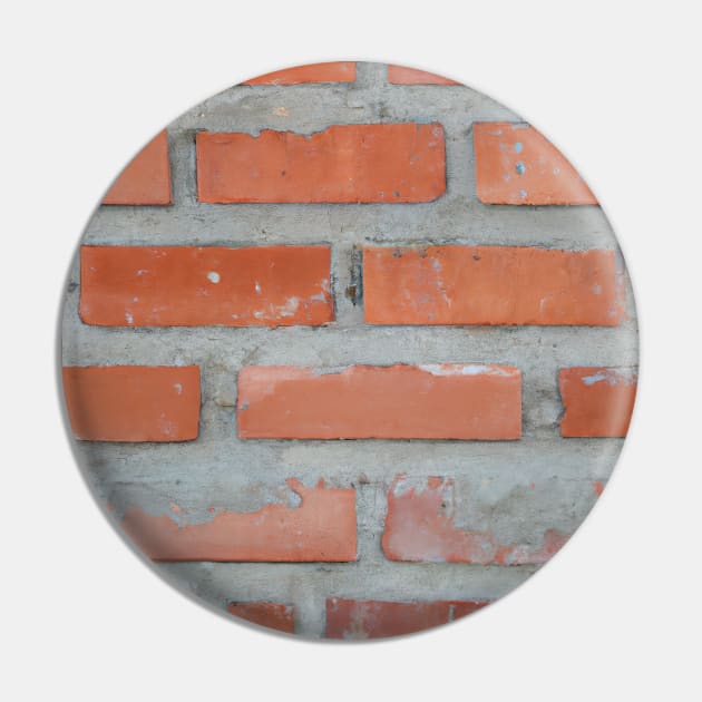 Brick Wall Pin by maxcode