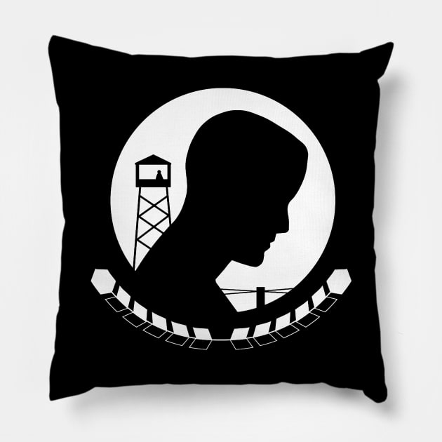 POW MIA Back Design Pillow by NeilGlover