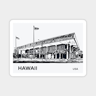 Hawaii State USA Magnet