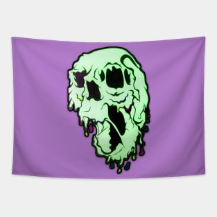 Light Green Melting Monster Tapestry