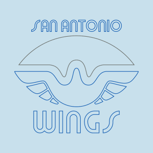 San Antonio Wings - Wire Logo T-Shirt